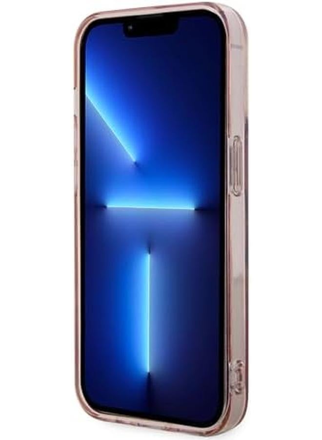 erorex Guess For Iphone 15 Pro Case Iml Case Compatible With Magsafe Anti Scratch Drop Resistant Shockproof Full Slim Bumper Protection Back Cover For Iphone 15 Pro 6.1" Gold Pink - Image 2