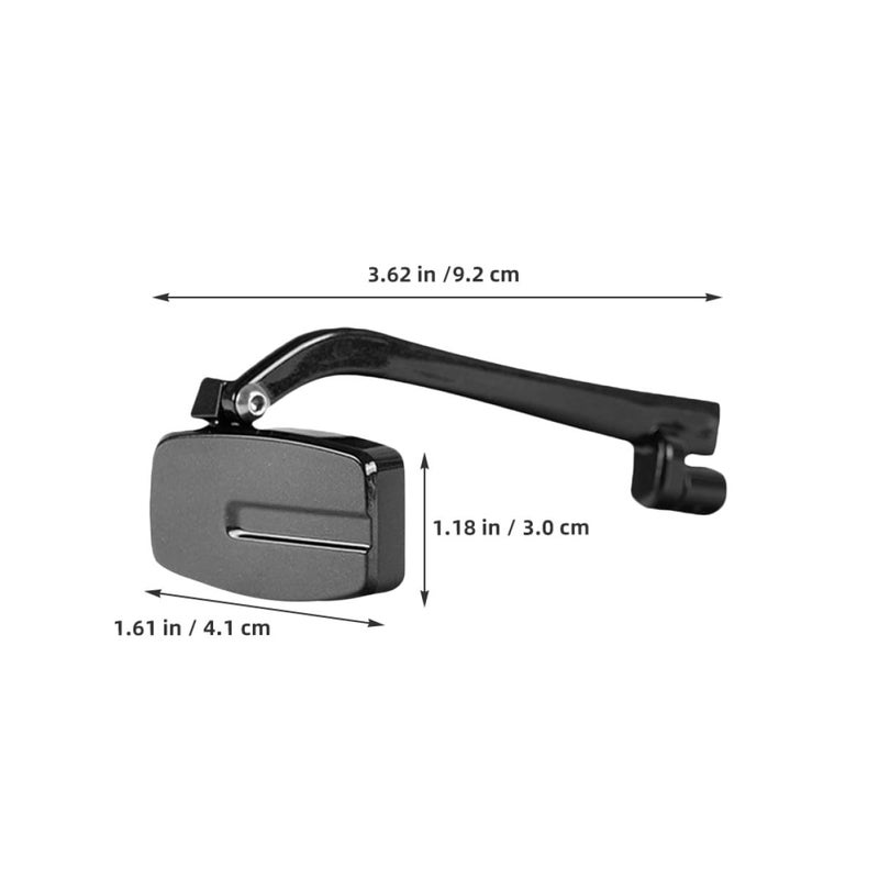 Rotatable Bar End Rear View Mirrors Lightweight HD For Motorcycle Bicycle Scooter - Image 3