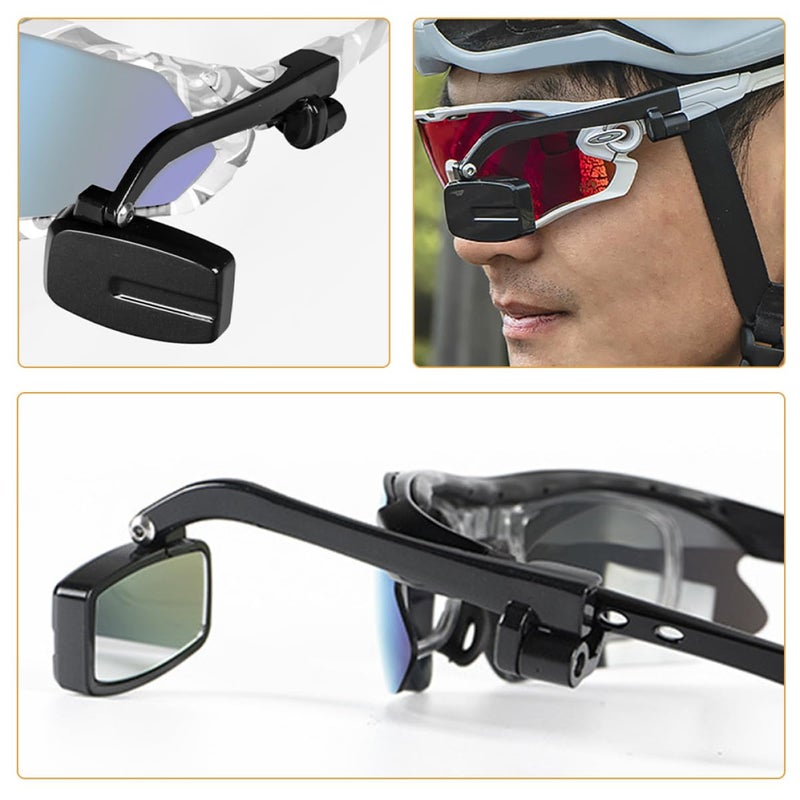 Rotatable Bar End Rear View Mirrors Lightweight HD For Motorcycle Bicycle Scooter - Image 4