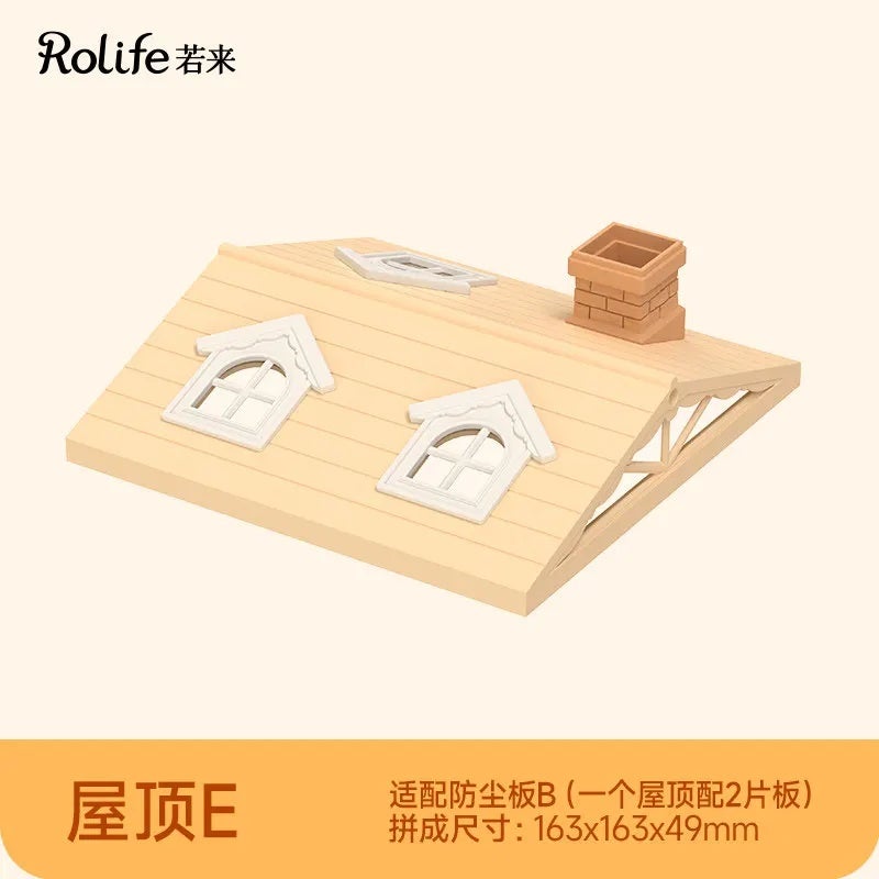 رولايف لعبة Toys Original Rolife Super World Shopping Diary Building Diy Miniature Items Plastic Model Kits Gift Toy Children's Guest Gifts, W 01 - Image 1