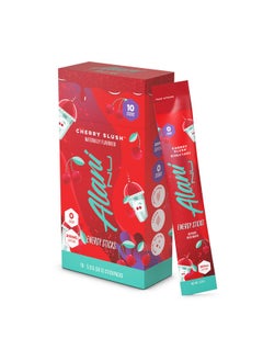 Alani Nu Energy Stick Packets Activate With Water 200Mg Caffeine Zero Sugar 30Mcg Biotin Formulated With Amino Acids Like Ltheanine To Prevent Crashing Cherry Slush 10 Sticks Per Pack  - Image 3