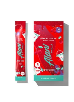 Alani Nu Energy Stick Packets Activate With Water 200Mg Caffeine Zero Sugar 30Mcg Biotin Formulated With Amino Acids Like Ltheanine To Prevent Crashing Cherry Slush 10 Sticks Per Pack  - Image 4