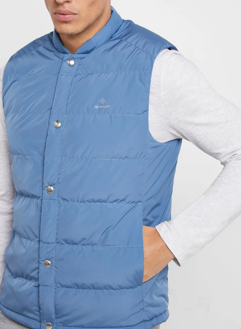 GANT Buttoned Puffer Gilet