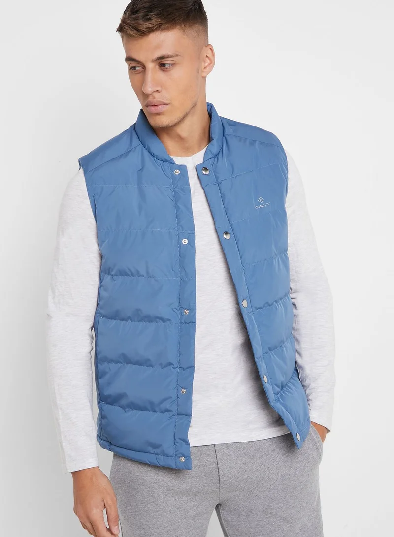 GANT Buttoned Puffer Gilet