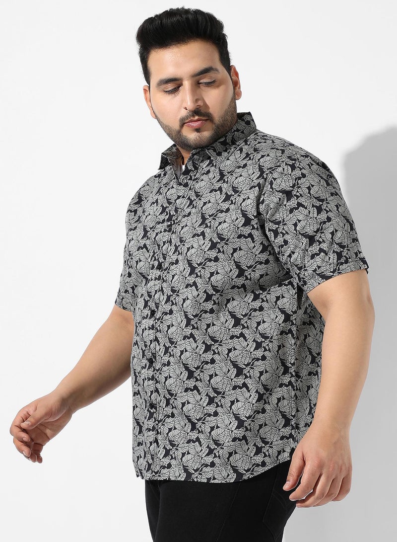 Instafab Plus Foliage Cluster Shirt - Image 3
