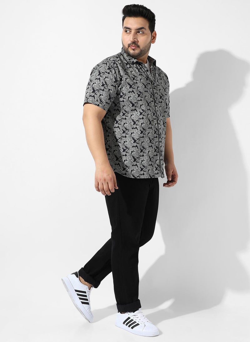 Instafab Plus Foliage Cluster Shirt - Image 5