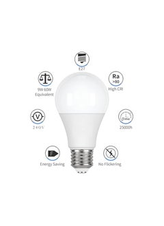 ماكس مصابيح LED GLS بغطاء حربة BC، لمبات 9 وات 850 لومن  - Image 2