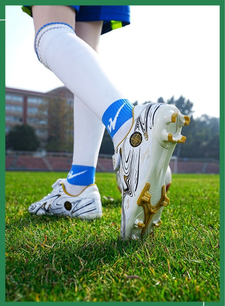 Children's Velcro Long Nail Football Shoe  - Image 5