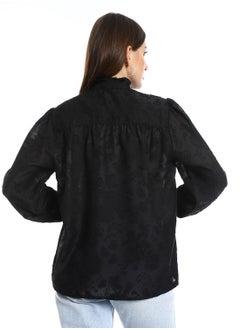 Classic Black embroidered blouse - pzsku/Z8D33C650D7DA6AF4E9D9Z/45/_/1709764588/1919be37-c76c-49b4-8eff-7f633df10087