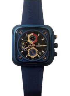 NAVIFORCE New NAVIFORCE Watch NF-8058 Men's Fashion Watch, Silicone Strap, Waterproof Men's Quartz Watch  - Image 2