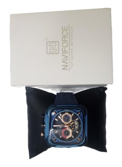 NAVIFORCE New NAVIFORCE Watch NF-8058 Men's Fashion Watch, Silicone Strap, Waterproof Men's Quartz Watch  - Image 4