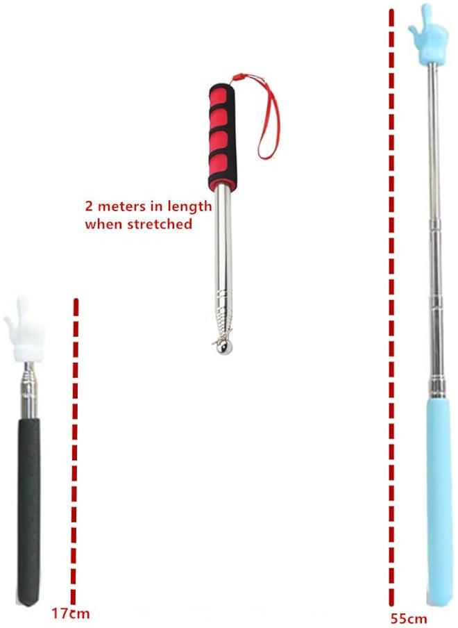 4 قطع من مؤشر الإصبع القابل للتمديد للمعلمين، قطعتان من مؤشر التلسكوب القابل للسحب بطول 2 متر مع أحزمة للمدربين في الفصول الدراسية، مؤشر السبورة البيضاء - pzsku/Z8D33D90DC510C4B36EC0Z/45/_/1740916827/ef507744-31c0-4933-8575-e5007560d658