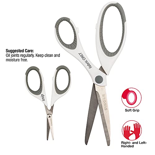 SINGER 07175 Sewing and Detail Scissors Set with Comfort Grip - Image 3