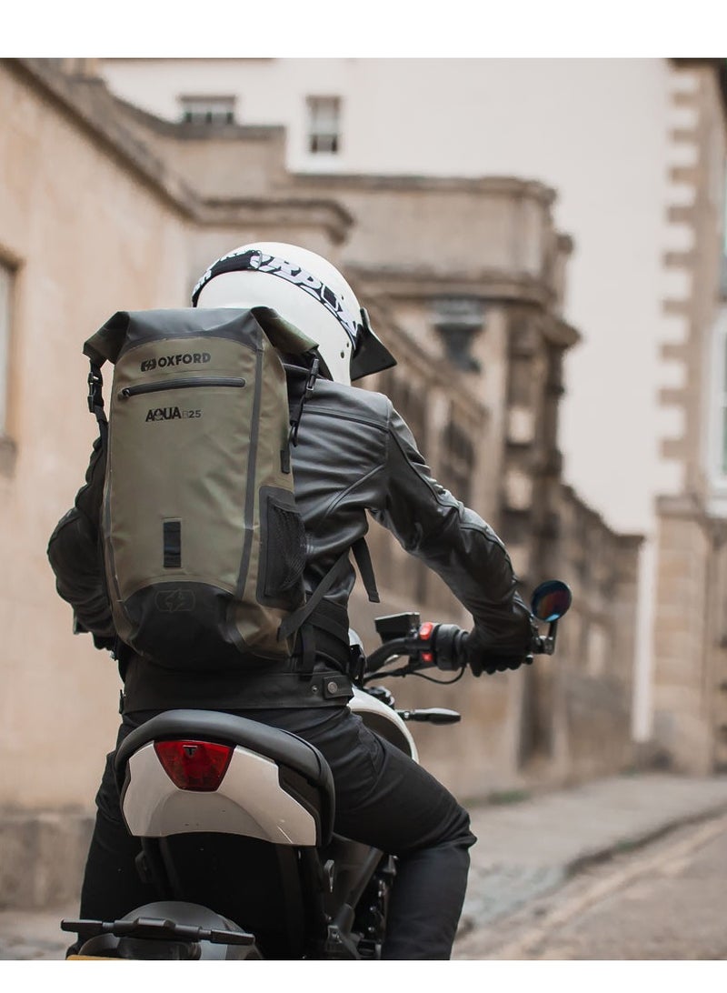 Oxford Aqua Ol406 Hydro Backpack - Khaki/Black - Image 2