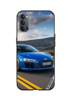 Protective Case Cover For Oppo Reno4 Audi Tt Design Multicolour