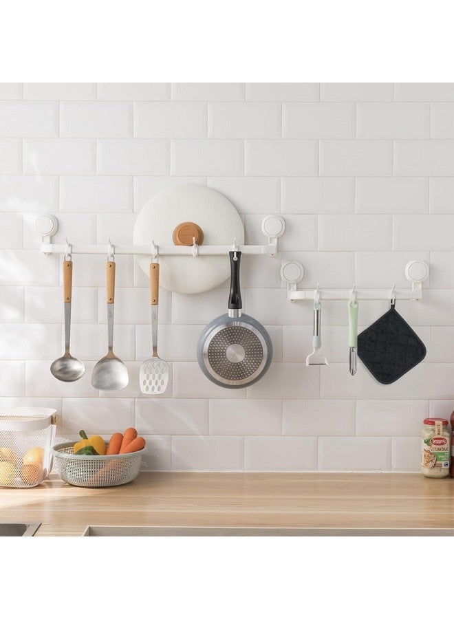 Beauenty 5 PCS Pot Holders for Kitchen, Cotton Potholers with Great Heat Resistance, Hot Pads, Trivets for Cooking and Baking Black - Image 3