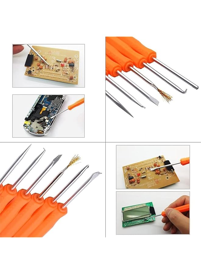 erorex Adjustable Temperature 60W Electric Soldering Iron Welding Tool Kit - Image 4