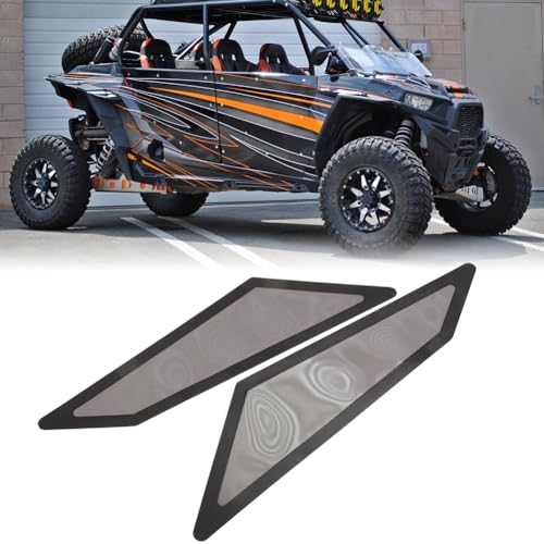 WIKIBB Air Vent Cover Intake Screen for Polaris RZR PRO XP 4 R Turbo R 4 2 PCS Intake Screen Protectors Accessories FitRight Left - Image 1