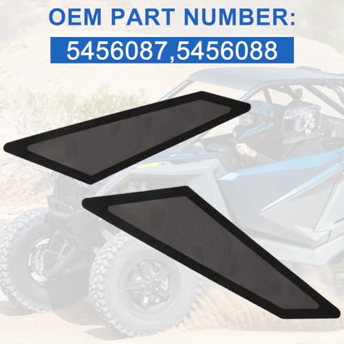 WIKIBB Air Vent Cover Intake Screen for Polaris RZR PRO XP 4 R Turbo R 4 2 PCS Intake Screen Protectors Accessories FitRight Left - Image 3