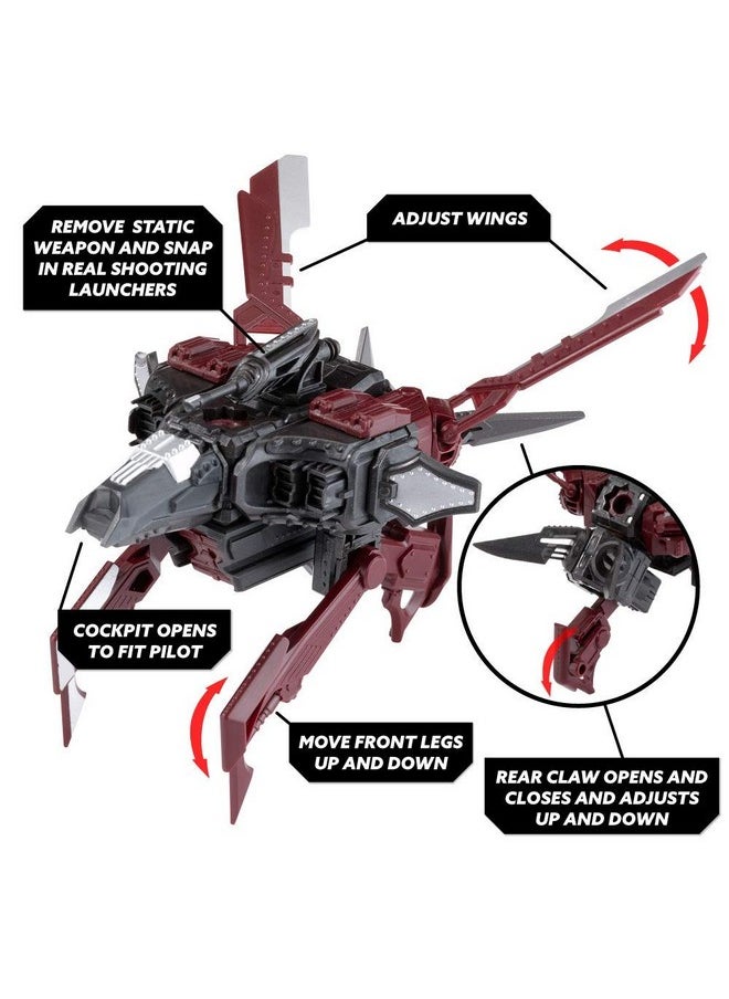 SNAP SHIPS Snap Ships - Sawfly K.L.A.W. Minelayer - Construction Toy for Custom Building and Battle Play - for Ages 8+  - Image 4