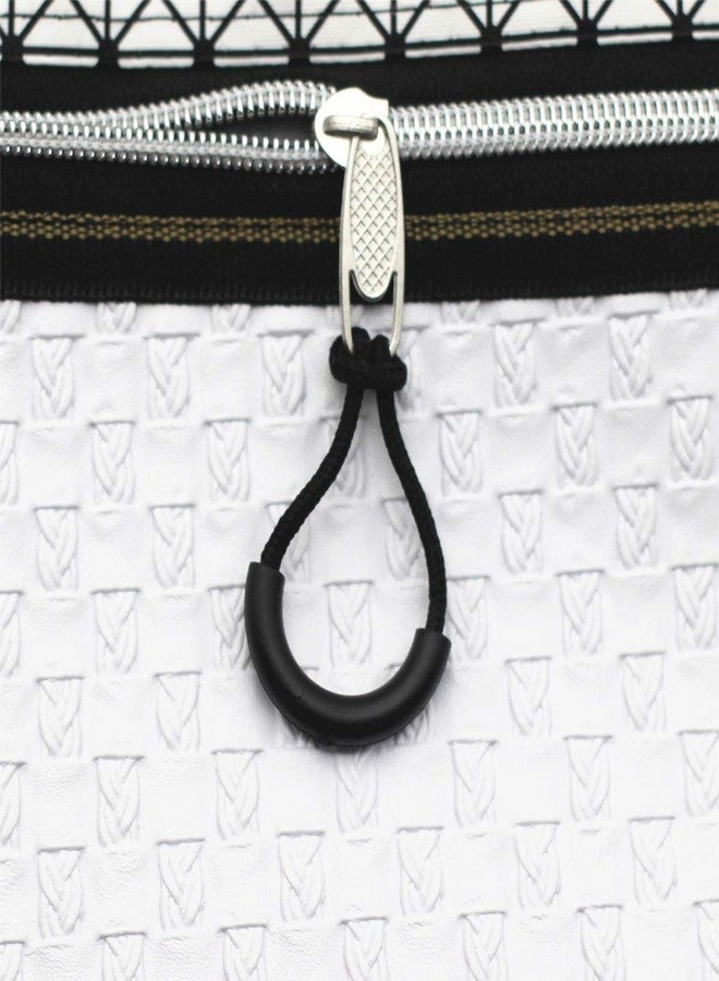 DonLeeving Luckycivia 60 PCS Heavy Duty U Shape Nylon Zipper Pulls - Zipper Tags & Extension Replacement for Cord, Backpacks, Jackets, Traveling Cases, Luggage, Purses, Handbags - Image 5