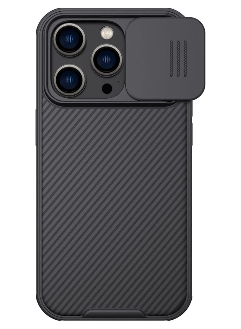 Nillkin CamShield Pro iphone 14 pro max (6.7" inch) Case Camera Protection Slide Camera Cover Slim Thin Slim Protective Case - Black
