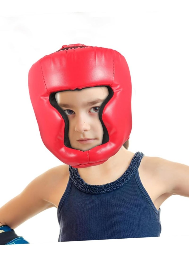 Boxing Headgear for Kids: MMA Kickboxing Headgear with Mesh, Headgear for Sparring Karate Taekwondo Martial Arts - Image 4