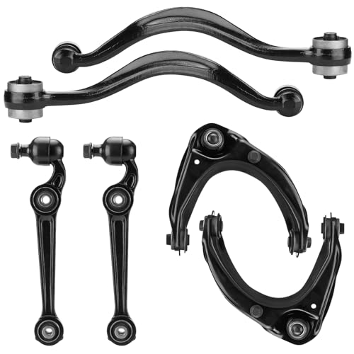 Autsurles Front Upper Control Arms with Ball Joint for 2007-2012 Ford Fusion Lincoln MKZ, for Mercury Milan 07-11 + Front Rearward&Forward Lower Control Arm Suspension Kit K620492 K620493 K620149 K620636 - Image 1