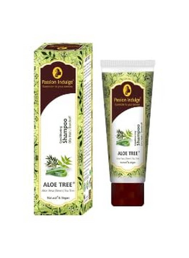 شامبو وبلسم 2 في 1 مضاد للقشرة وفروة الرأس الدهنية من ألو تري بشجرة الشاي والصبار والنيم | لجميع أنواع الشعر - 200 مل