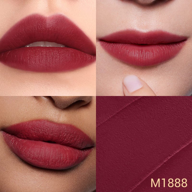FLORASIS Blooming Rouge Love Lock Lipstick Long-Lasting Sculpting Lipstick Misty Matte Finish Lightweight Nourishing for Everyday Use (M1888 Fuchsia Fame) - Image 2