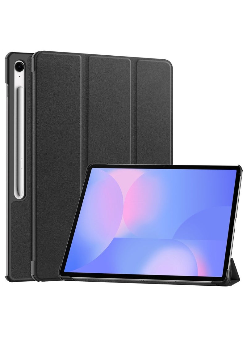 حافظة تابلت لجهاز سامسونج جالاكسي تاب S10 FE بلس 13.1 بوصة خفيفة الوزن مع حامل ثلاثي الذراعين وميزة الاستيقاظ/النوم التلقائي، غلاف مقاوم للصدمات والسقوط - Image 1