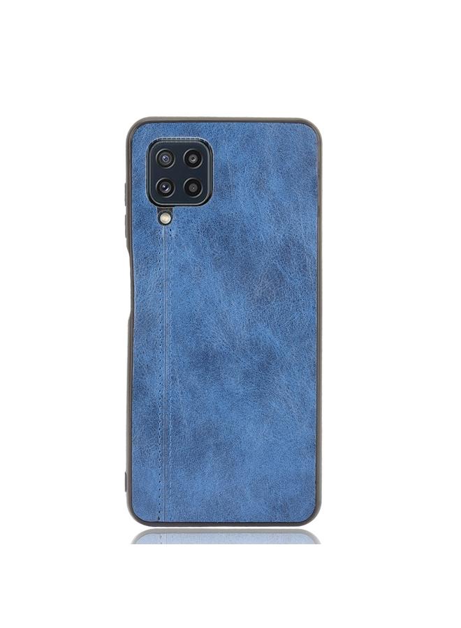 S-TOP Case For Samsung Galaxy M32 4G Shockproof Sewing Cow Pattern Skin PC + PU + TPU Case - Image 2