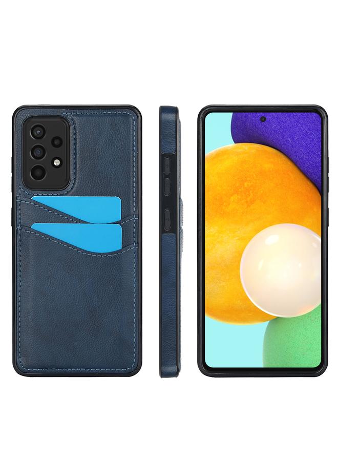 Case For Samsung Galaxy A52 5G / A52 4G Litchi Leather Skin Card Slots Phone Case