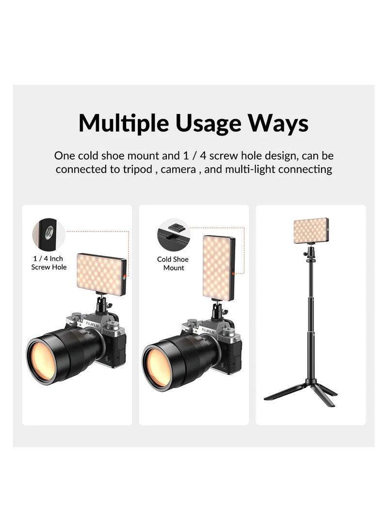APEXEL FL07 RGB LED Light Kit CRI95+ Dimmable Pocket for Photography Vlogging  - Image 3