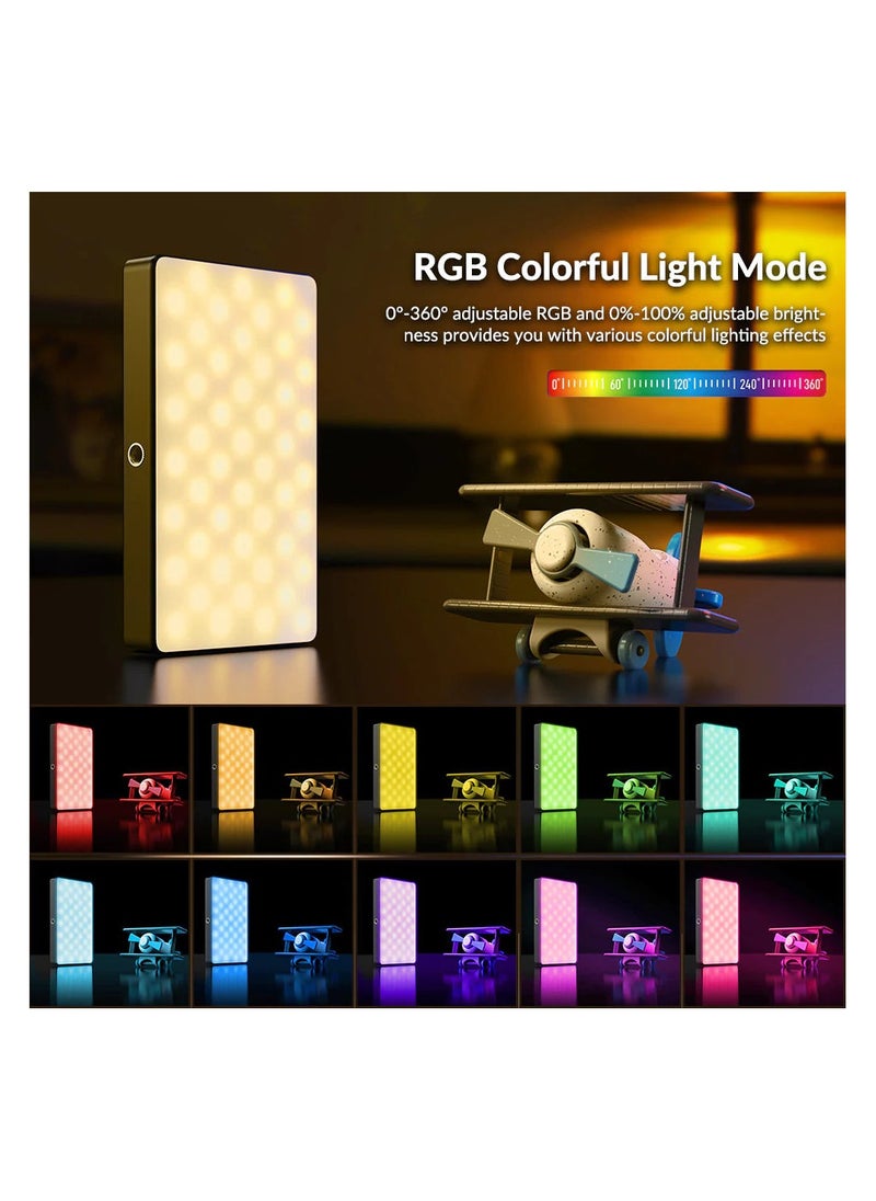 APEXEL FL07 RGB LED Light Kit CRI95+ Dimmable Pocket for Photography Vlogging  - Image 4