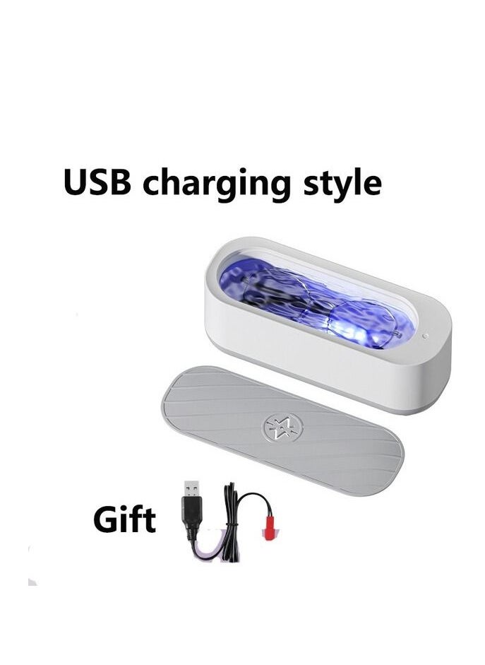 Generic - Portable Ultrasonic Cleaning Machine High Frequency Vibration Wash Cleaner Remove Stains Jewelry Watch Glasses Washing Machine - Image 1