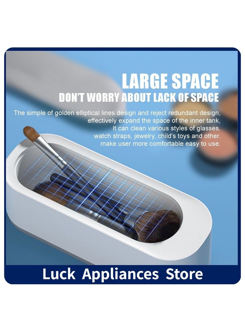 Generic - Portable Ultrasonic Cleaning Machine High Frequency Vibration Wash Cleaner Remove Stains Jewelry Watch Glasses Washing Machine - Image 1