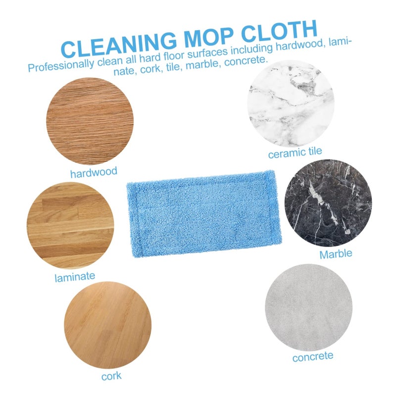 Microfiber Mop Pad Replacement Washable High Absorption For Hardwood Tile Laminate Floors - Image 4