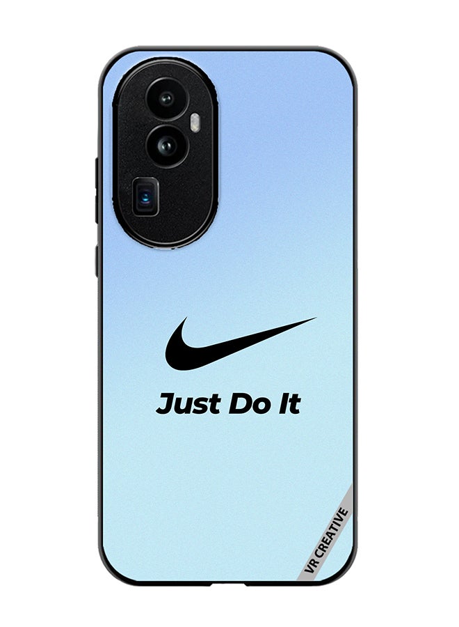 VR CREATIVE Protective Case Cover For Oppo Reno 10 Pro Plus Nike Logo Blue Design Multicolour - Image 1