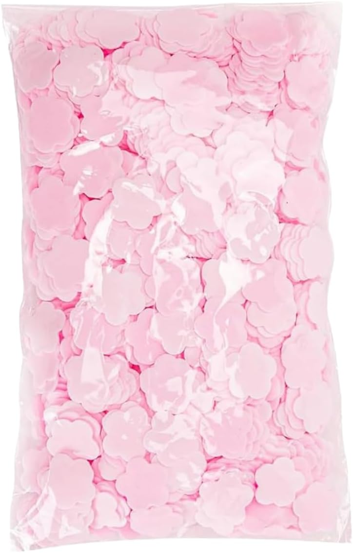 Cldaisy 1000 Sheets Pink Portable Hand Soap Disposable Paper Soap, Travel Hiking Washing Hand Bath Toiletry Paper Soap for Kids, Women - Image 1