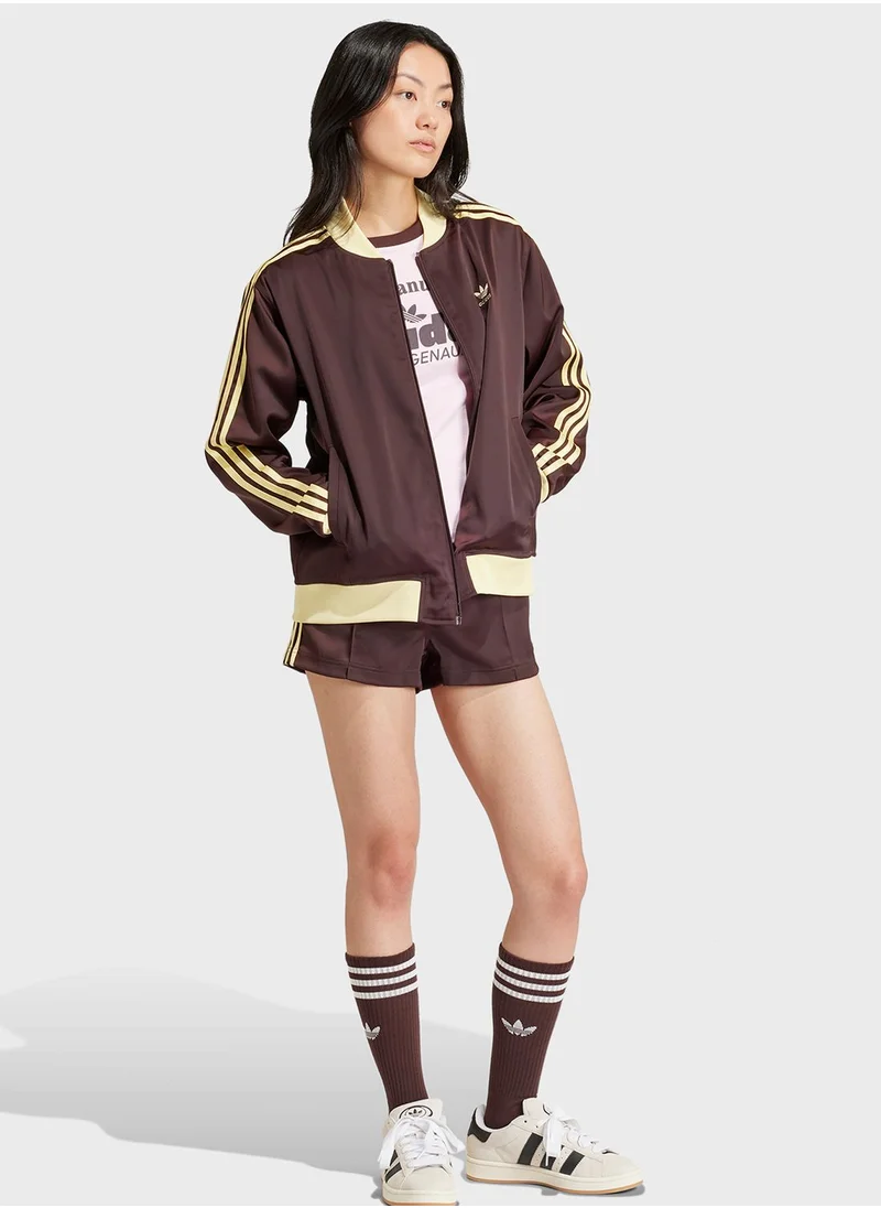 adidas Originals 3 Stripes Satin Jacket