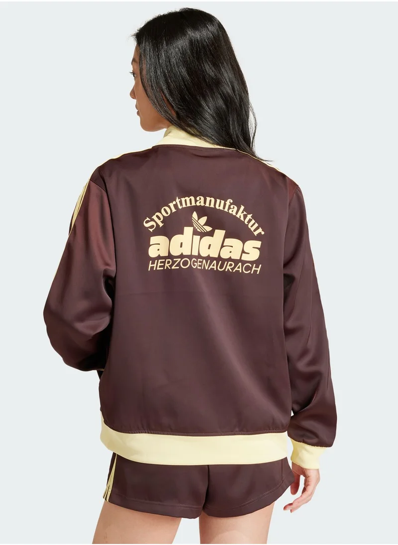 adidas Originals 3 Stripes Satin Jacket