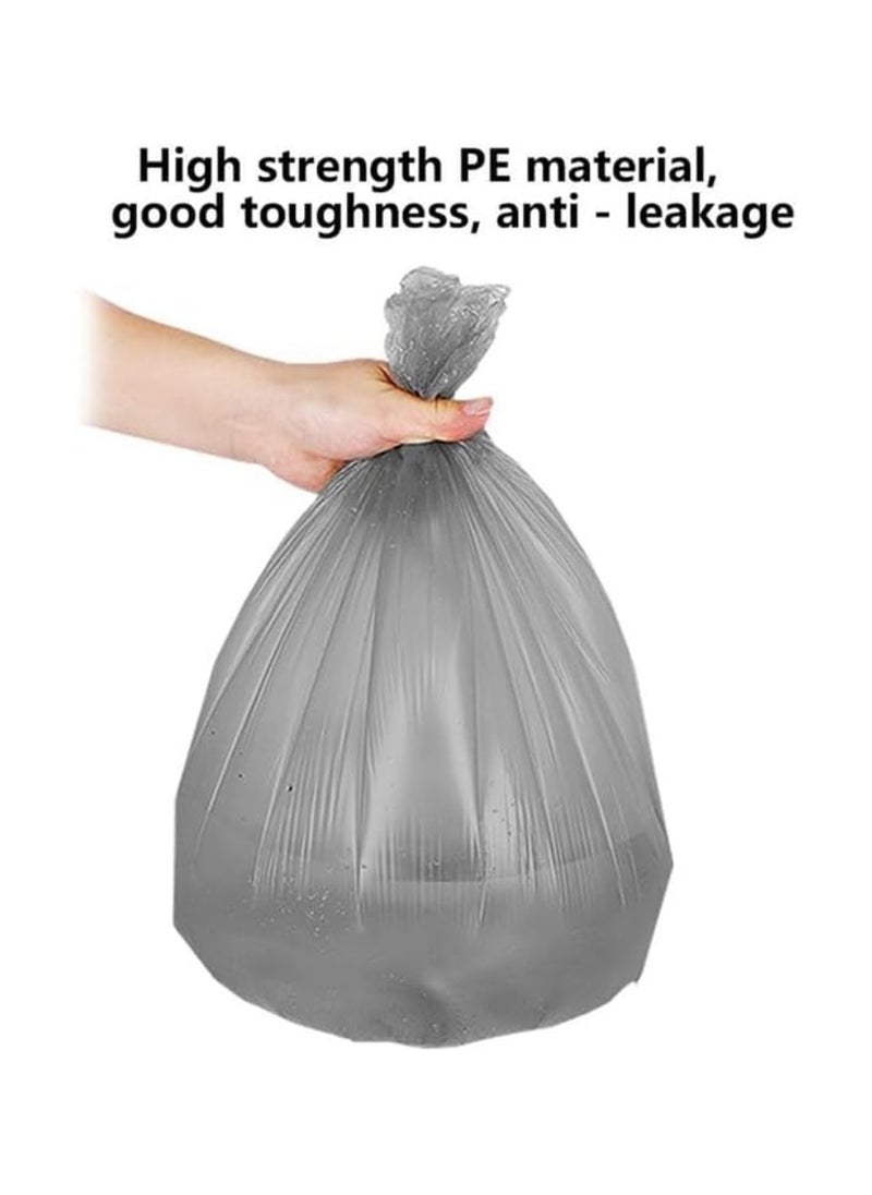 Yuwell Garbage Bags 5 Roll 100 Pcs Trash Bags Plastic Disposable Bags Garbage Bags With Handles For Office, Kitchen, Bedroom Waste Portable Bags, Wastebasket Bags 45X50CM  - Image 5