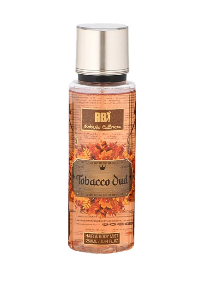Roberto Ballmore Tobacco Oud Body Mist For Women 250ml
