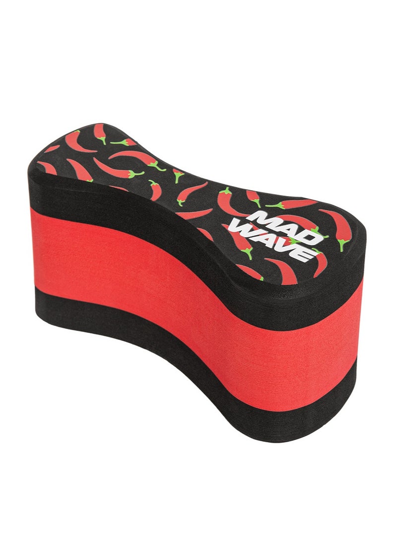 ماد ويف عوامة سحب ماد ويف EXT مطبوعة احترافية للتدريب على السباحة - للجنسين، لجميع الأعمار، لون أحمر - Image 1