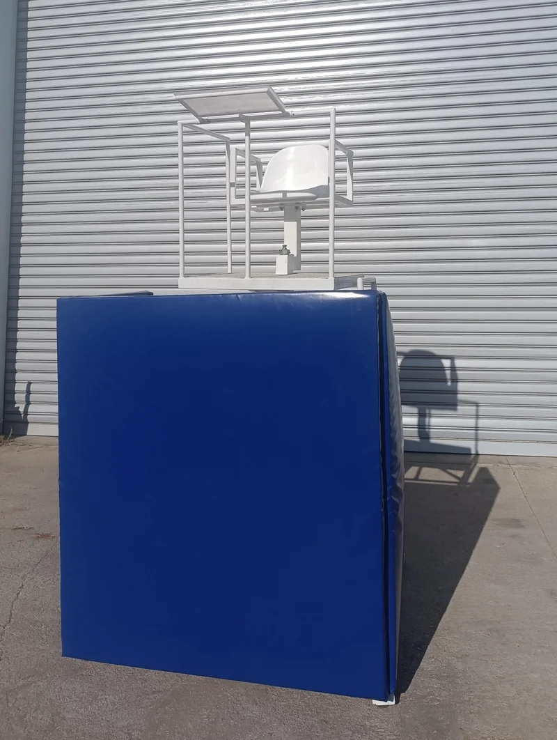 adelinspor Height Adjustable Volleyball Referee Chair with Protection Cushion