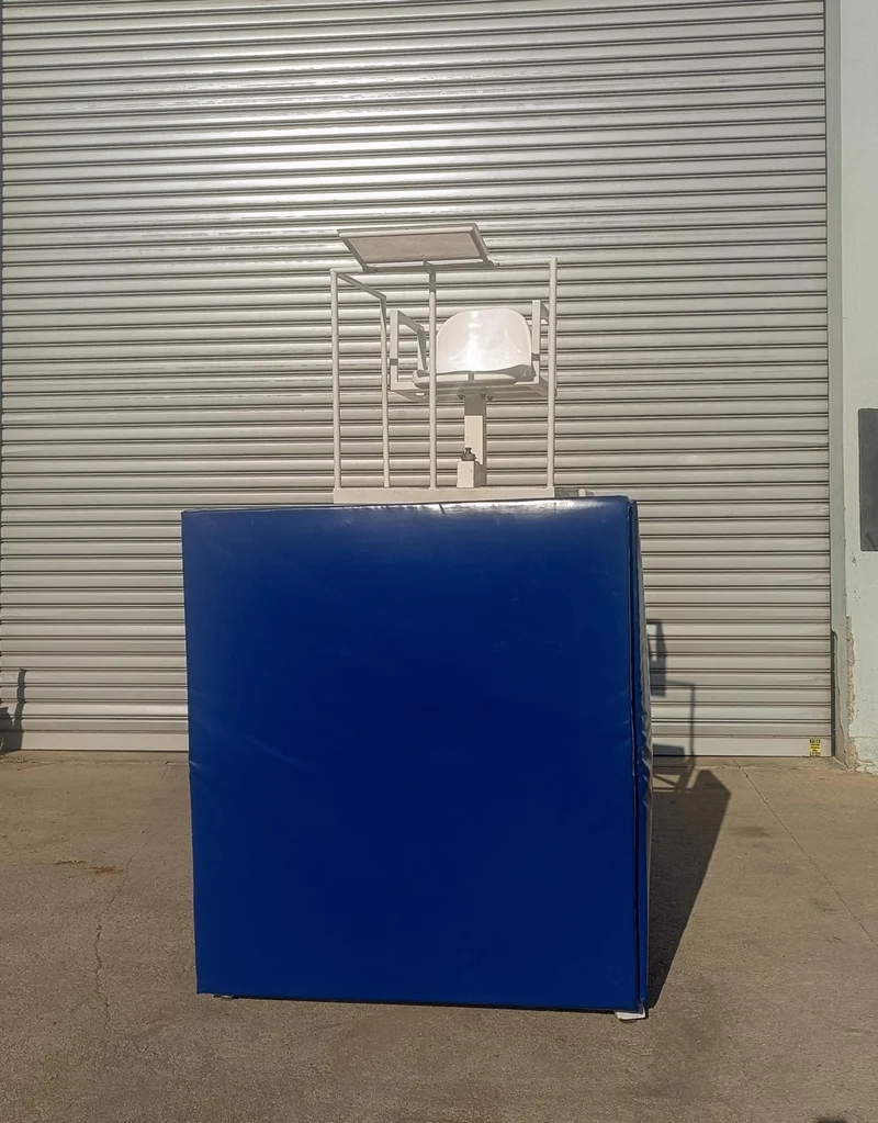 adelinspor Height Adjustable Volleyball Referee Chair with Protection Cushion