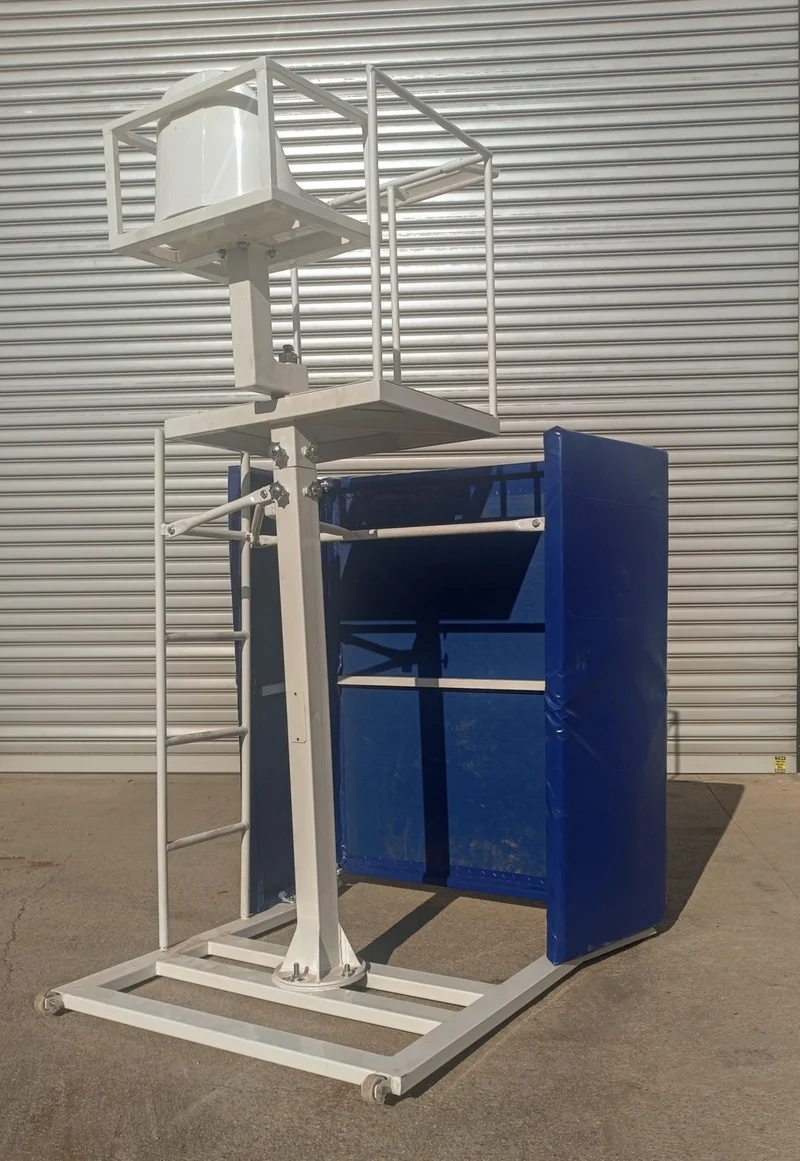 adelinspor Height Adjustable Volleyball Referee Chair with Protection Cushion