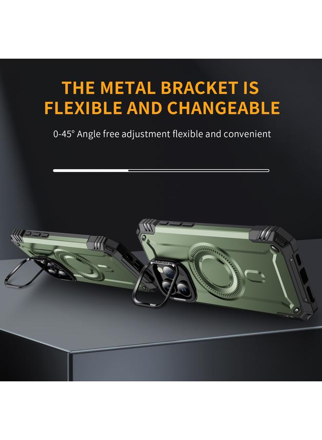 S-TOP Case For iPhone 16 Pro Lens Holder MagSafe Phone Case - Image 3