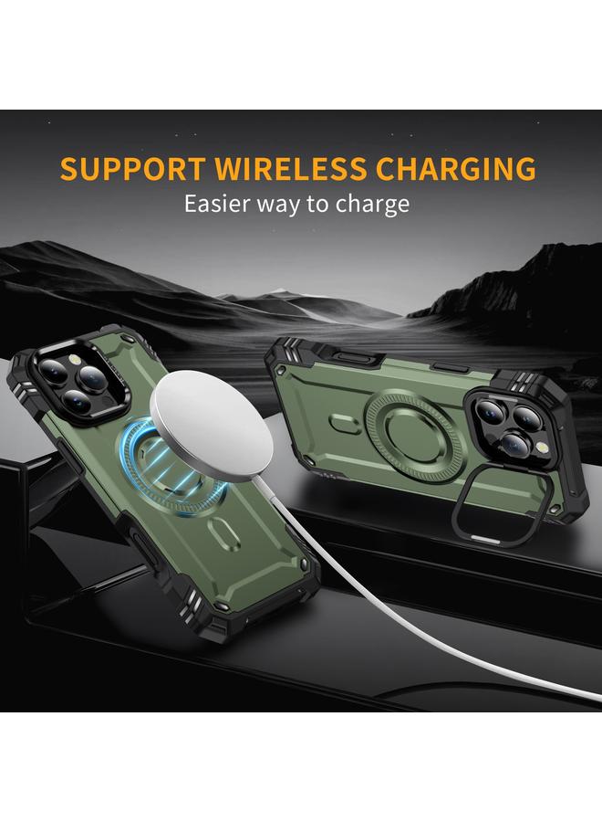 S-TOP Case For iPhone 16 Pro Lens Holder MagSafe Phone Case - Image 4